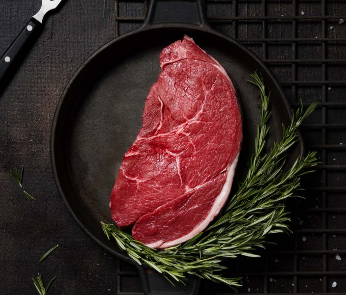 fresh rump steak