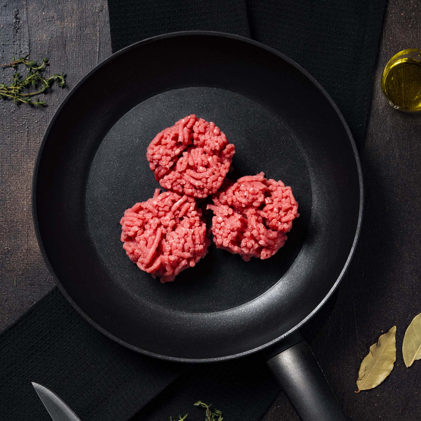 Berliner's Beef Topside Mince (620g)