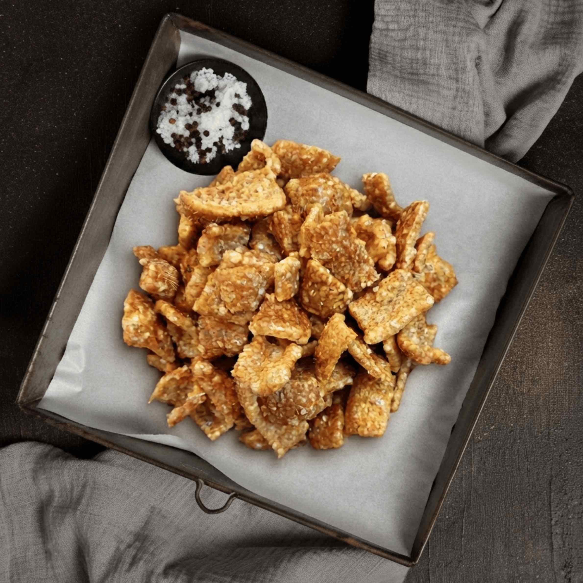 Berliner's Cooked Pork Crackling BBQ (120g)