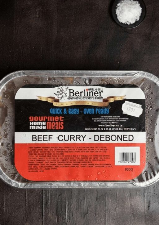 Berliner's Ready-made Deboned Beef Curry (400g)