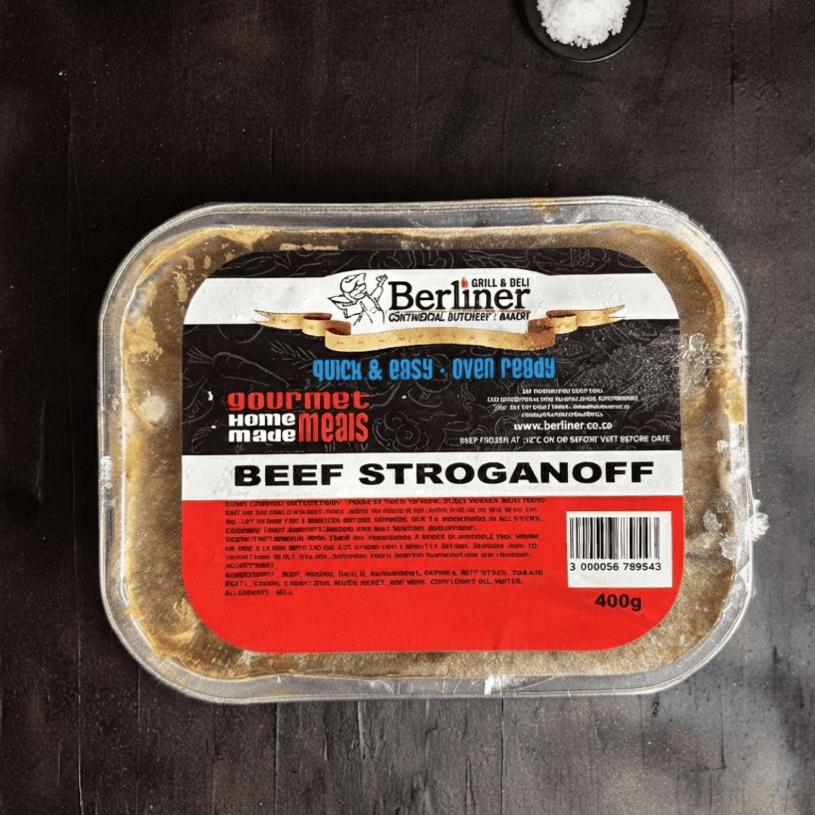 Berliner's Ready-made Beef Stroganoff (400g)