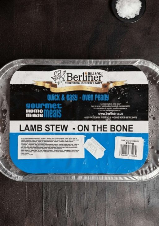 Berliner's Ready-made Lamb Stew on the Bone (400g)